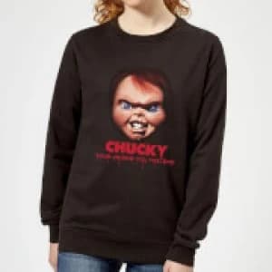 Chucky Friends Till The End Womens Sweatshirt - Black - 5XL