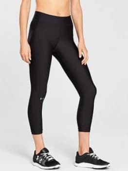 Urban Armor Gear HeatGear Armour Ankle Crop Leggings Black Size L Women