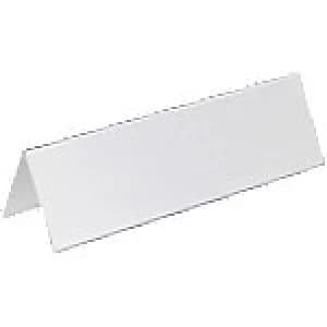 Durable Table Badges 805319 Transparent 25 Pieces