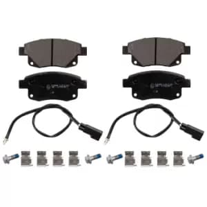 Brake Pad Set 16701 by Febi Bilstein Rear Axle