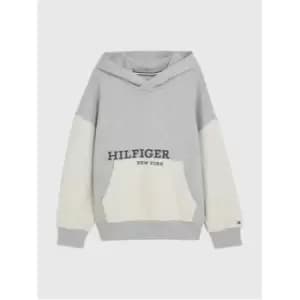 Tommy Hilfiger Hilfiger Logo Hoodie - Grey