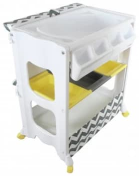 My Babiie MBCHZZ Grey Chevron Changing Unit.