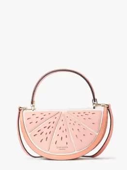 Kate Spade Squeeze Wicker 3D Grapefruit Crossbody, Pink Moon, One Size