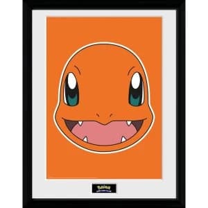 Pokemon Charmander Face Collector Print