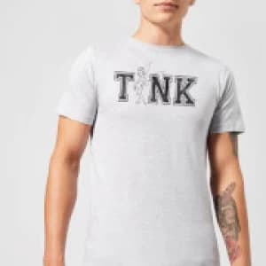 Disney Peter Pan Tinkerbell Mens T-Shirt - Grey - 3XL