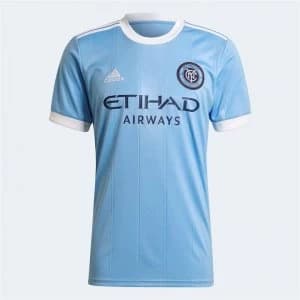 adidas New York City Home Shirt 2021 - Bahia Blue