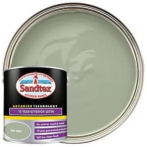 Sandtex 10 Year Exterior Satin Paint Bay Tree 2.5L