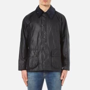 Barbour Heritage Mens Bedale Wax Jacket - Navy - M