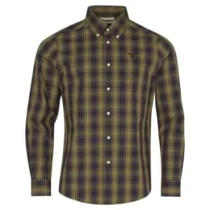 Barbour Mens Tartan Moray Tailored Shirt Classic Tartan Large