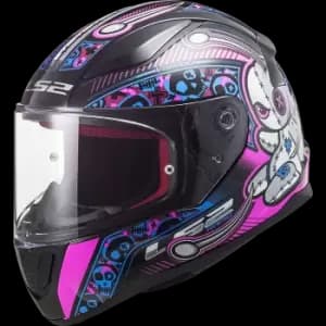 LS2 Ff353 Rapid Mini Voodoo Black Fluo Pink M