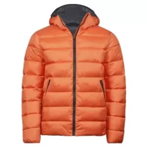 Tee Jays Mens Lite Padded Jacket (L) (Dusty Orange)