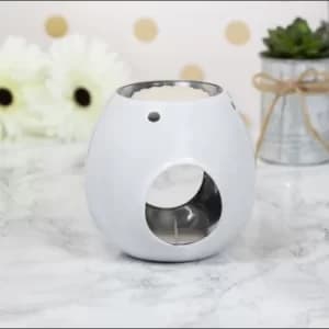 Wax/oil Warmer White by Lesser & Pavey