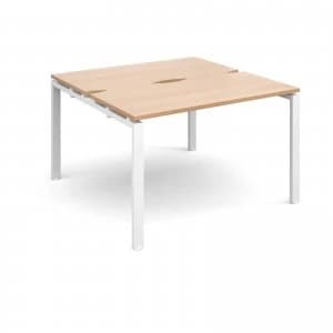 Adapt II Starter Units Back to Back 1200mm x 1200mm - White Frame bee