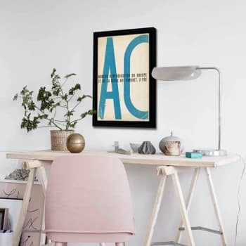 4570ABSC - 043 Multicolor Decorative Canvas Painting