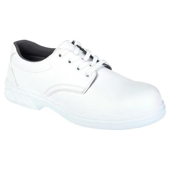 Portwest Steelite Laced S2 Safety Shoes FW80WHR44 Colour: White