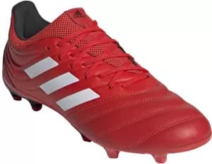 Adidas Mens Copa 20.3 Firm Ground Football Boot, Red, Size 10, Men