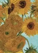 van goghs sunflowers notebook