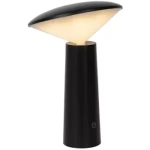 Lucide JIVE - Table Lamp Outdoor - Ø13,7cm - LED Dim. - 1x4W 6500K - IP44 - 3 StepDim - Black