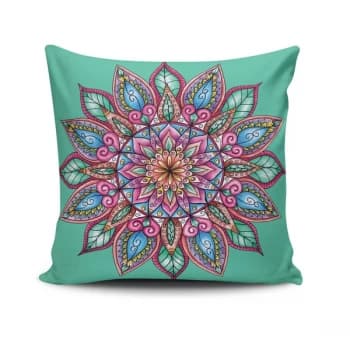 MANDALA-11 - No Filling Multicolor Cushion Cover