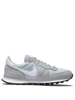 Nike Internationalist - Grey/White/Black, Size 4, Women