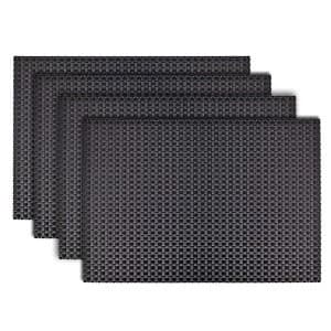Denby Set Of 4 Woven Jet Placemats