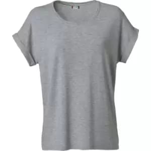 Clique Womens/Ladies Katy Loose Fit T-Shirt (M) (Grey Melange)