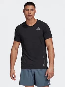 adidas Runner T-Shirt, Red Size M Men