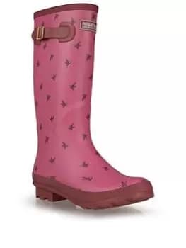 Regatta Fairweather Ii Wellington - Purple, Purple, Size 4, Women