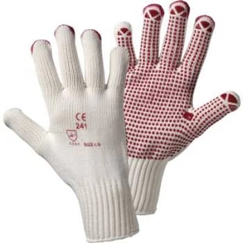 L+D worky Puncto 1130-10 Polyamide, Cotton Garden glove Size 10, XL EN 388 , EN 407 CAT II 1 Pair