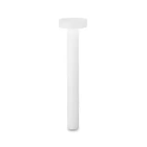 Tesla 4 Light Outdoor Bollard Light White IP44