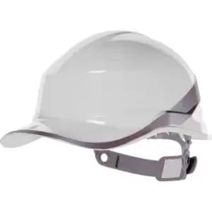 Venitex Hi-Vis Baseball PPE Safety Helmet (Pack of 2) (One Size) (White) - White