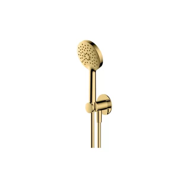 RAK Petit Round Wall Mounted Shower Set - Brushed Gold