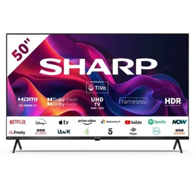 Sharp 50" 4T-C50GK4245KB Smart 4K Ultra HD LED TV