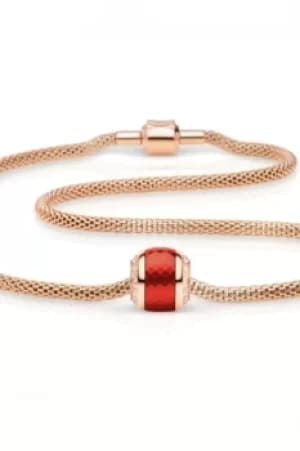 Bering Red Rose Necklace ILY1-R-ME-450