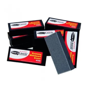 Show-me Whiteboard Eraser Pack of 12 EWE12