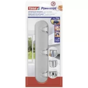 tesa POWERSTRIPS Hook strip Chrome Content: