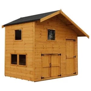 Mercia Double Storey Garage Playhouse