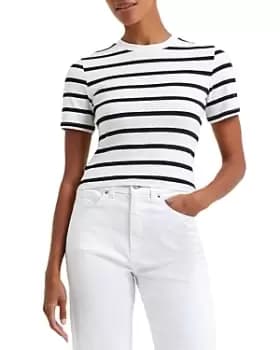 French Connection Rallie Striped Tee