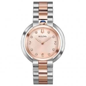 Bulova Ladies Rubaiyat Two Tone Bracelet Watch