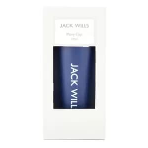 Jack Wills Cup w/straw 24 - Blue