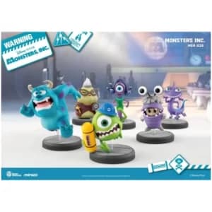 Beast Kingdom Monsters Inc. Series Mini Egg Attack Figurine 6pc Set