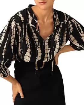 ba & sh Kea Tie Dye Blouse