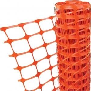 Faithfull Orange Barrier Fencing