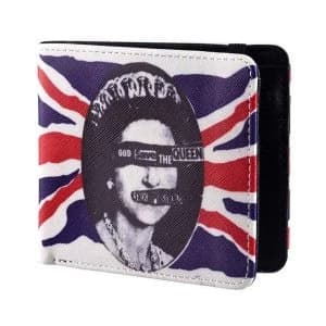 Sex Pistols God Save The Queen Bi-PVC Black Wallet