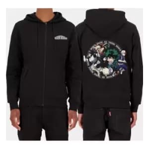 My Hero Academia Hooded Sweater Izuku Midoriya Circle Size L