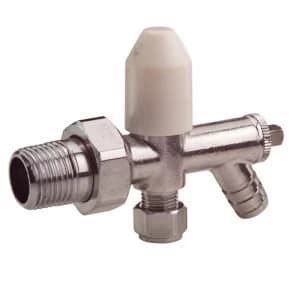 Plumbsure Chrome effect Radiator valve