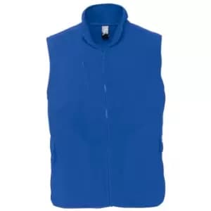 SOLS Norway Unisex Anti-Pill Fleece Bodywarmer / Gilet (3XL) (Royal Blue)