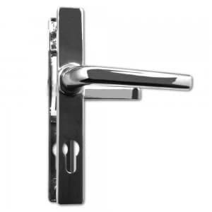 ASEC 70 PZ uPVC Lever Handles for Ferco Locks - 205mm 180mm fixings