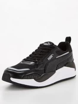 Puma X-Ray 2 Square - Black/White, Size 12, Men