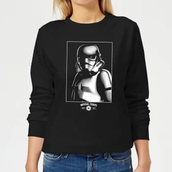 Star Wars Imperial Troops Womens Sweatshirt - Black - XL